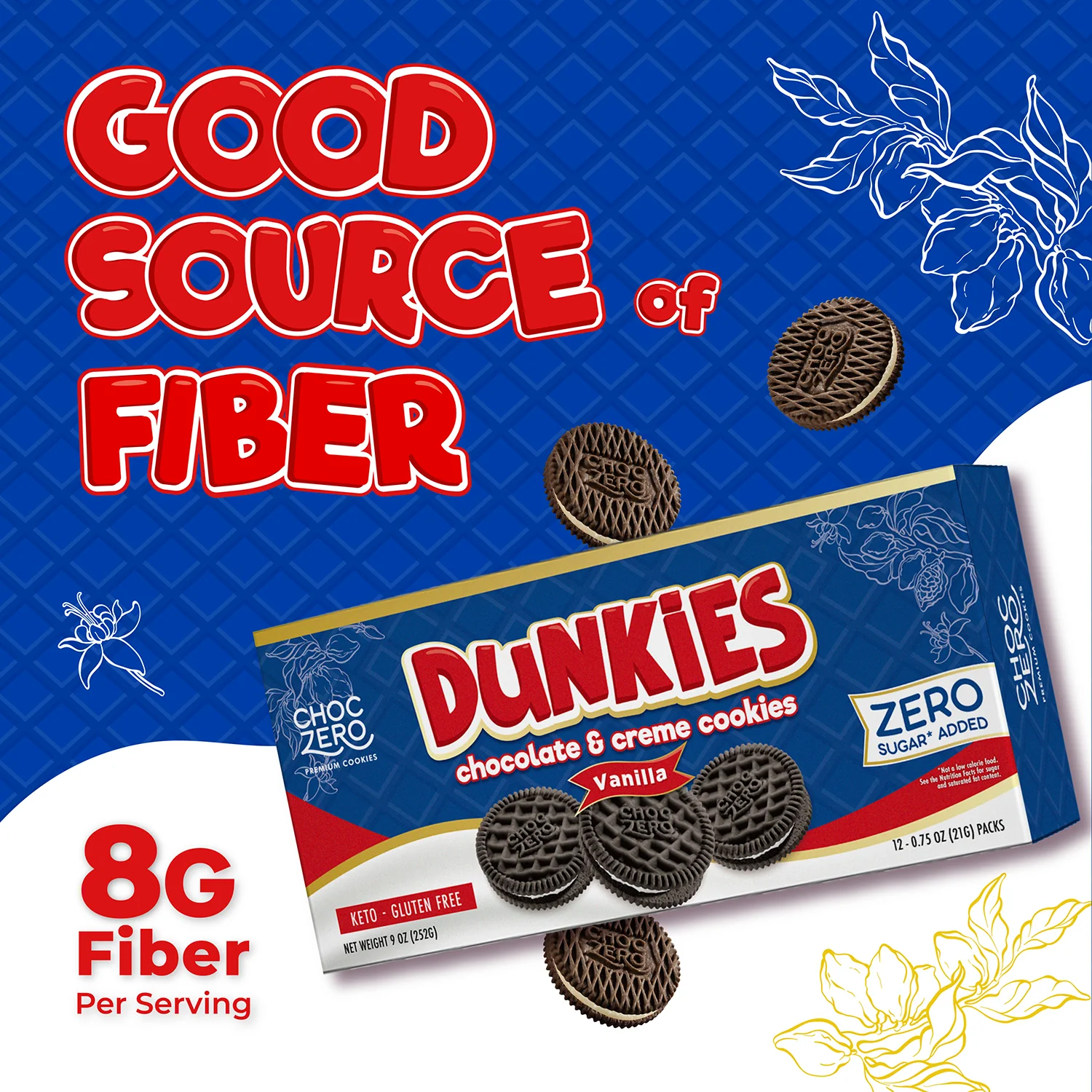 Dunkies Chocolate Sandwich Cookies - Image 6